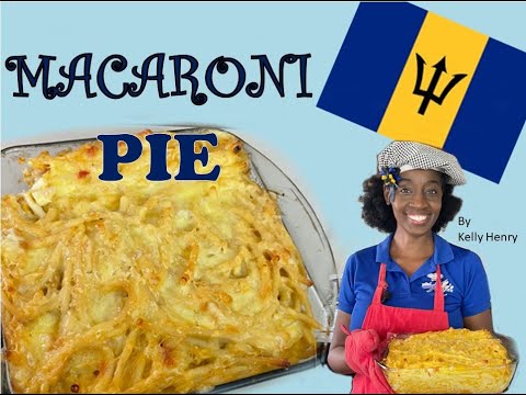 How to make MACARONI PIE by Kelly Henry #macandcheese #bajanrecipes