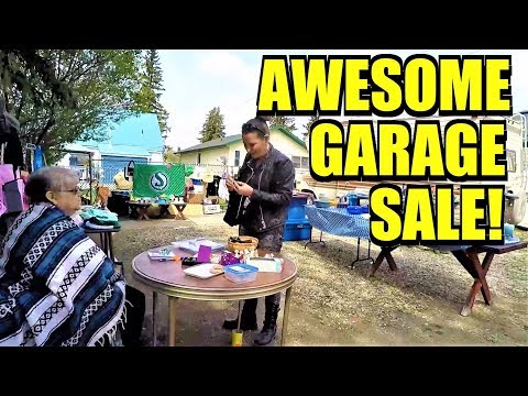 Ep181: YOU WON'T BELIEVE THESE AWESOME FINDS! - The ORIGINAL Garage Sale VLOG!