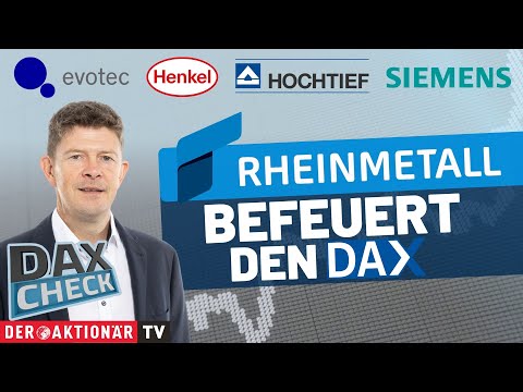 DAX-Check LIVE: Evotec, Henkel Vz., Hensoldt, Hochtief, Mutares, Siemens, Thyssenkrupp, Vonovia