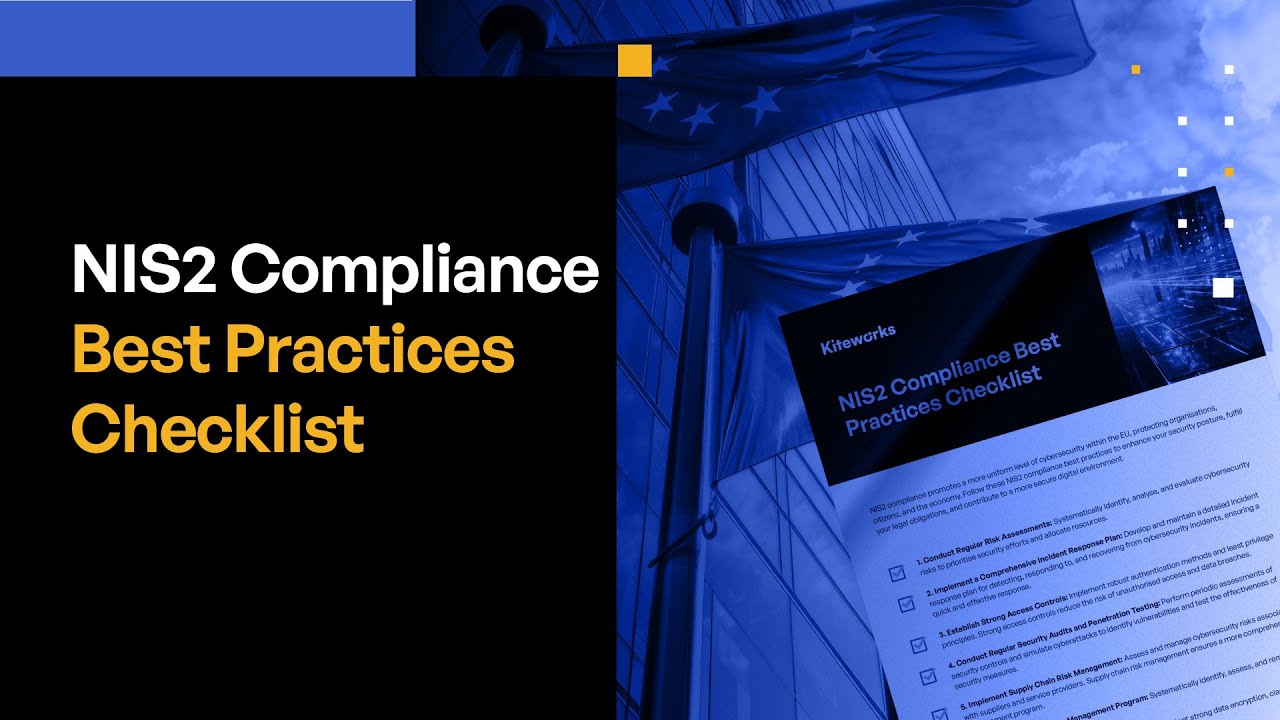 NIS2 Compliance Best Practices Checklist