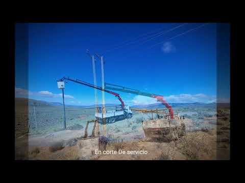 Recambio de Postes en puesto de Chapas y  Arroyo las Minas, Ñorquincó, Rio Negro 