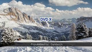 Sandwich &#39;DVD X&#39; 08542