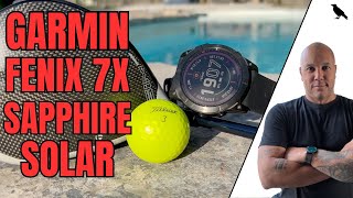 GARMIN FENIX 7X SAPPHIRE SOLAR| I sold my G-SHOCK-My New Everyday Carry