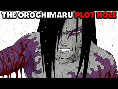 Why Orochimaru Could Use Jutsus With His Arms Sealed