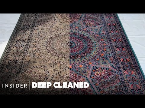 Persian Rug Gets First Clean In 20 Years | Deep Cleaned | Insider