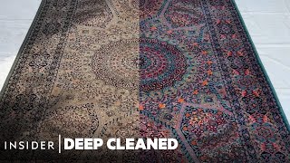 Persian Rug Gets First Clean In 20 Years | Deep Cleaned | Insider