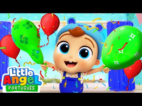 Capa de Joãozinho e os Balões Coloridos! | Canal do Joãozinho - Little Angel Português