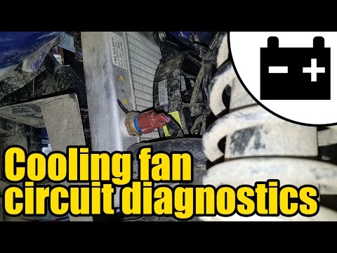 Yamaha Grizzly cooling fan fault #1414
