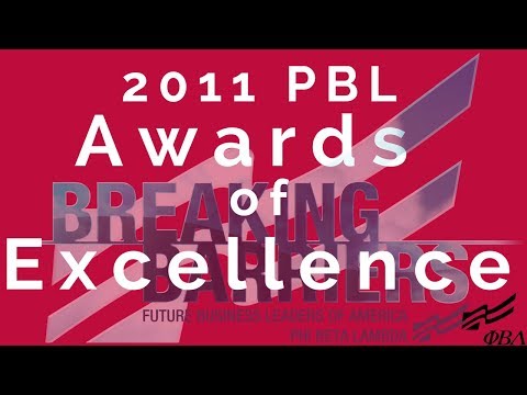2011 PBL NLC - Awards of Excellence Ceremony
