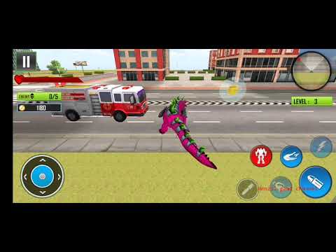 Real Robot Crocodile Simulator - Robot Transform ( Android gameplay )