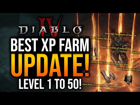 Diablo 4 - Best Legendary & XP Farm Glitch! PATCH 1.1.3!