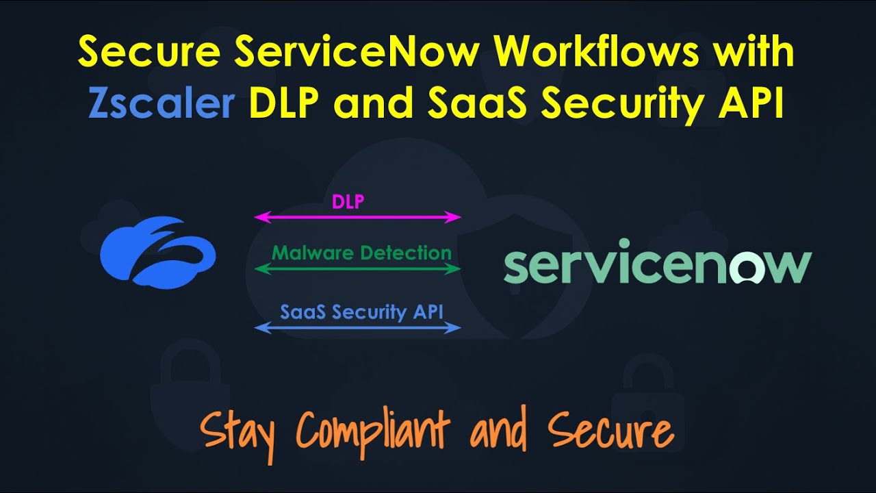 Real-Time SaaS Security: Zscaler DLP for ServiceNow