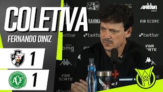 COLETIVA FERNANDO DINIZ | AO VIVO | Vasco x Chapecoense - Brasileirão 2026