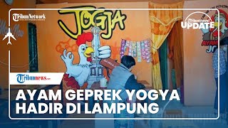 Ayam Geprek Jogja di Lampung, Pembeli Bisa Ambil hingga Pilih Lauk Sepuasnya dengan Harga Murah
