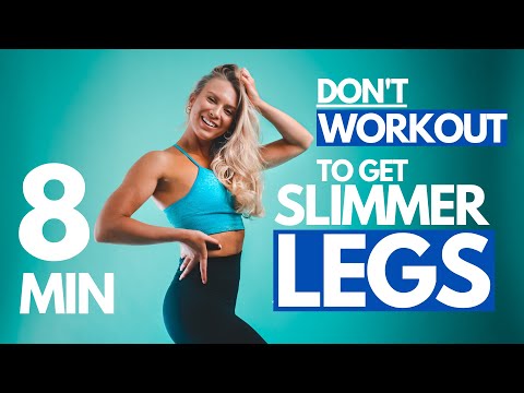 8 MIN home workout // Intense LEG workout No equipment