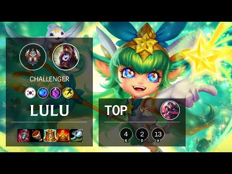 Lulu Top vs Irelia - KR Challenger Patch 10.18