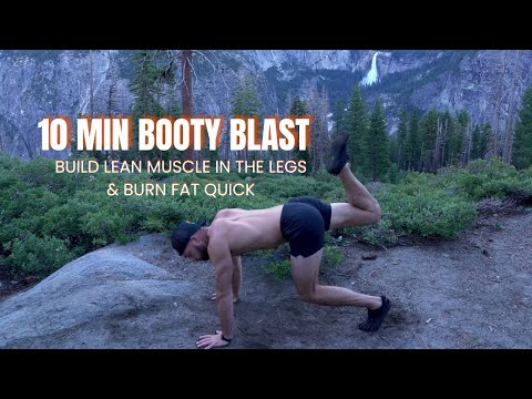 10 Min Legs Bodyweight Blast in Yosemite National Park