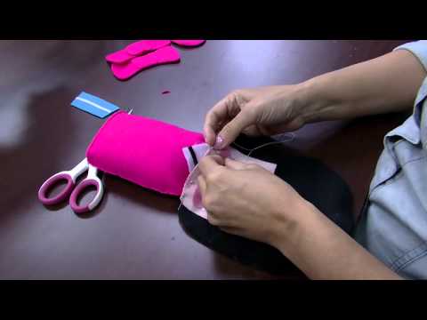 Mulher.com 11/06/2015 Miriam Almiro - Boneca japonesa em feltro Parte 2/2