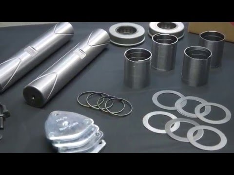 Meritor FastSet No-Ream King Pin Kit Installation Video