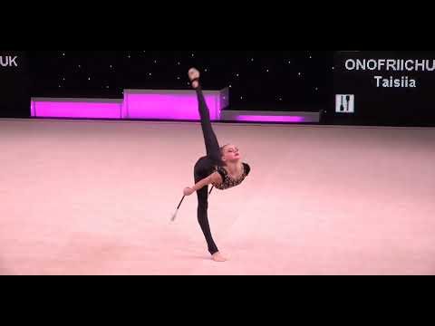 Taisiia Onofriichuk Junior Clubs Qual 29,750 - FIG International Tournament "Miss Valentine 2023"