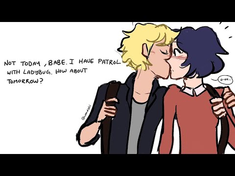 Kagami knew Adrien’s identity and they were dating ! MLB Comic Dub
