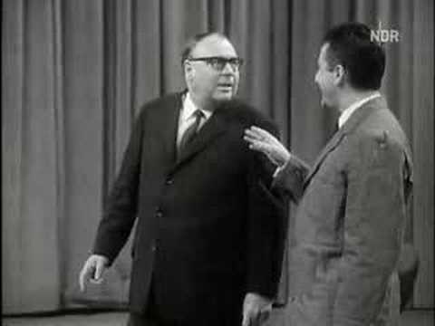 Heinz Erhardt in "Darf ich mal reinkommen"