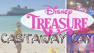 DISNEY TREASURE | Castaway Cay, dinner at Plaza de Coco and Moana stage show