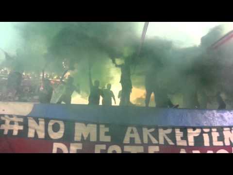 "La Furia Verde-la fiesta ante olynpya" Barra: Fúria Verde • Club: Marathón