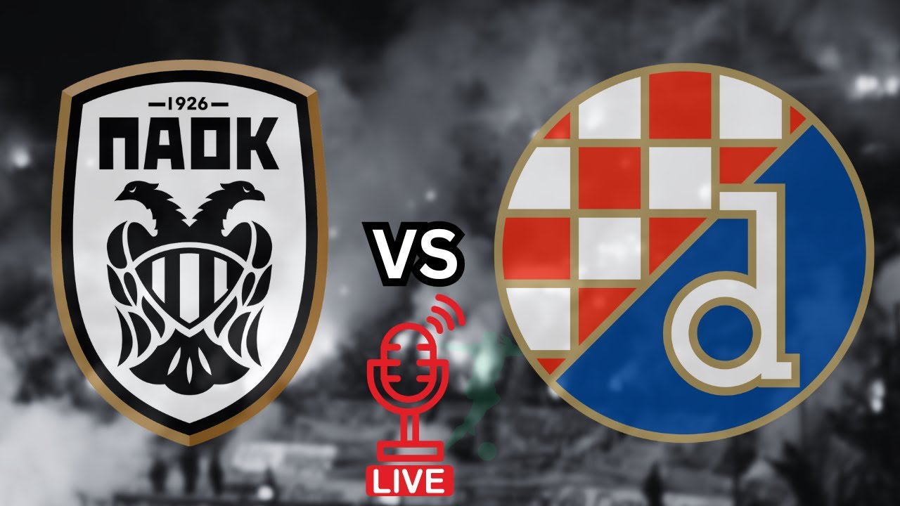 PAOK vs DINAMO LIVE 5:1! - GRČKA TRAGEDIJA!