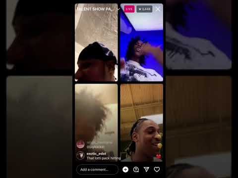 C Blu, Sha Gz, M Row, and Bloodie on Instagram Live Arguing