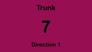 [SBS Transit] Trunk Bus Service 7 - Direction 1 Hyperlapse