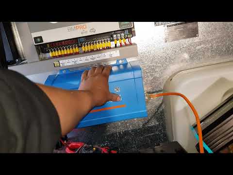 Testing Victron 800va 12v Inverter in the Basecamp Caravan