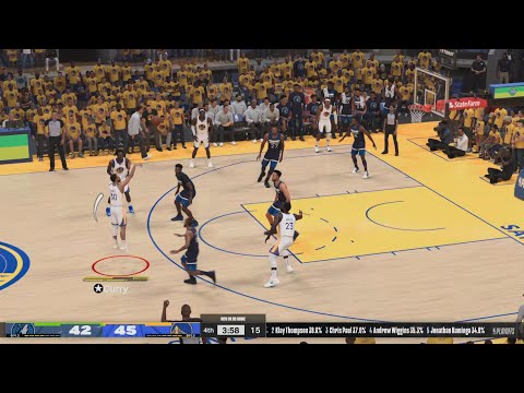 NBA 2K24 Gameplay (PS5) Warriors vs Timberwolves - Game 7 Hall of Fame Difficulty