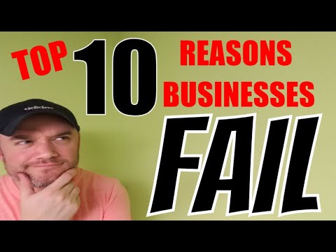 Top 10 Reasons Small businesses fail and how to avoid them
