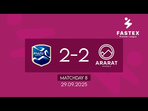 Fastex Premier League. Matchday 8. BKMA  - FC Ararat-Armenia (29.09.2025)