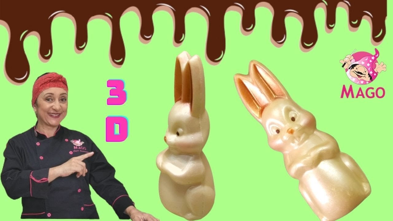 Watch Now COELHO DE CHOCOLATE (3 D) EM PÉ ! CUSTO BAIXO $ 3,50 ! Páscoa 2021 (Aula Mago) COELHO DE CHOCOLATE (3 D) EM PÉ ! CUSTO BAIXO $ 3,50 ! Páscoa 2021 (Aula Mago)