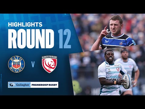 Bath v Gloucester - HIGHLIGHTS | Derby Showcase At The Rec | Gallagher Premiership 2024/25