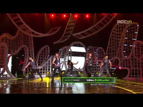 2010.08.28 SHINee - Lucifer @ Music Core