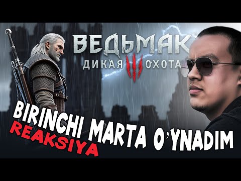 Birinchi marta Witcher 3 o'yinini o'ynadim. O'zbekcha tarjima bilan. (OTOSU)