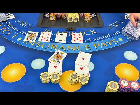 I WON $800,000 ON ONE LEGENDARY BLACKJACK SPLIT BET OF PERFECT PAIR ACES!