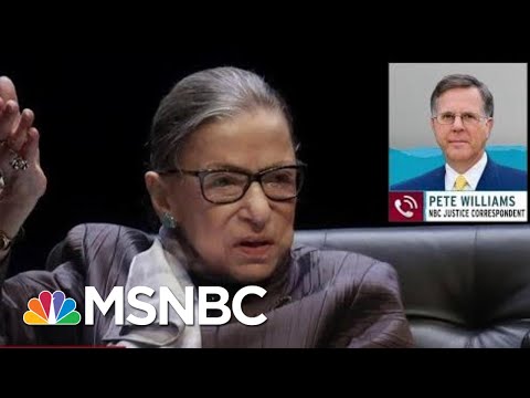 大法官露絲-巴德-金斯伯格住院，計劃快速返回工作崗位｜Rachel Maddow - MSNBC (Justice Ruth Bader Ginsburg Hospitalized, Plans Quick Return To Work | Rachel Maddow | MSNBC)