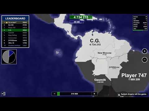 Winning Strategy America Map! Territory Games io - Territorial IO