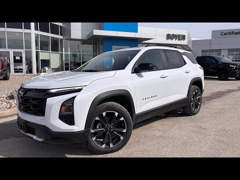 2026 Chevrolet Equinox AWD RS in White for sale at Boyer Chevrolet Lindsay Ltd. in Lindsay, ON