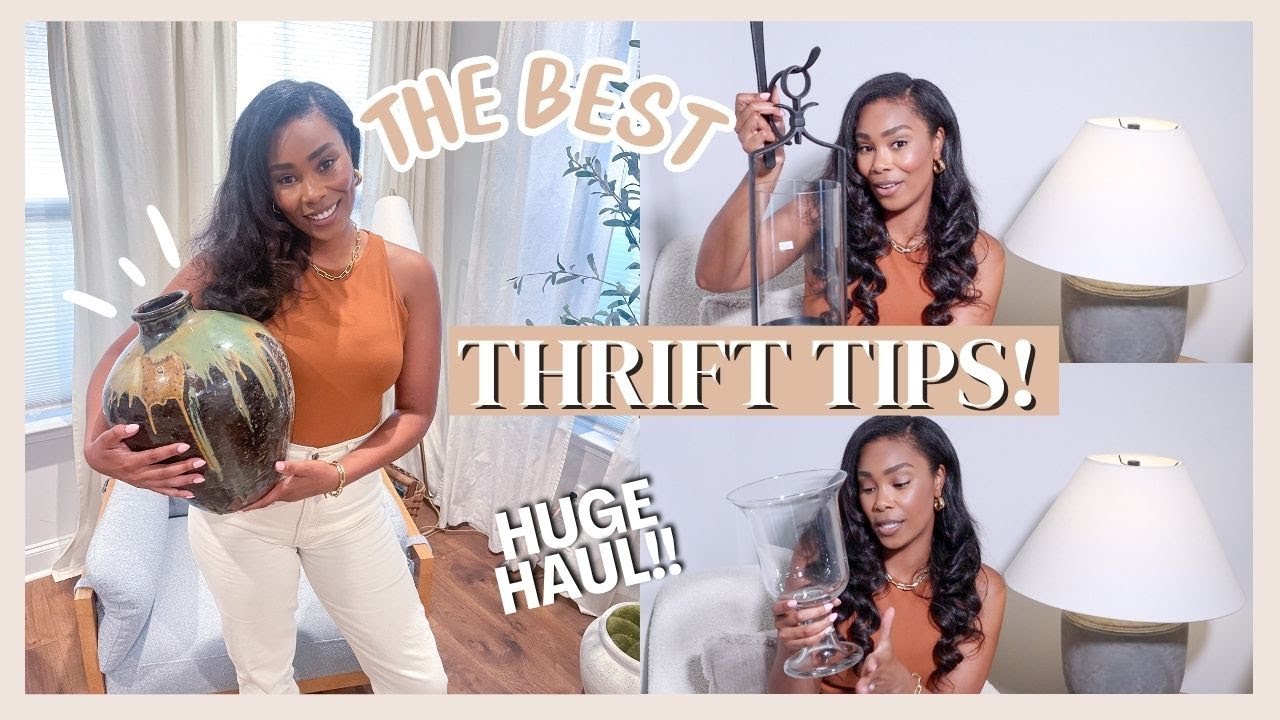 THRIFT SHOP WITH ME AND HUGE HOME HAUL | THE BEST THRIFTING TIPS // LoveLexyNicole