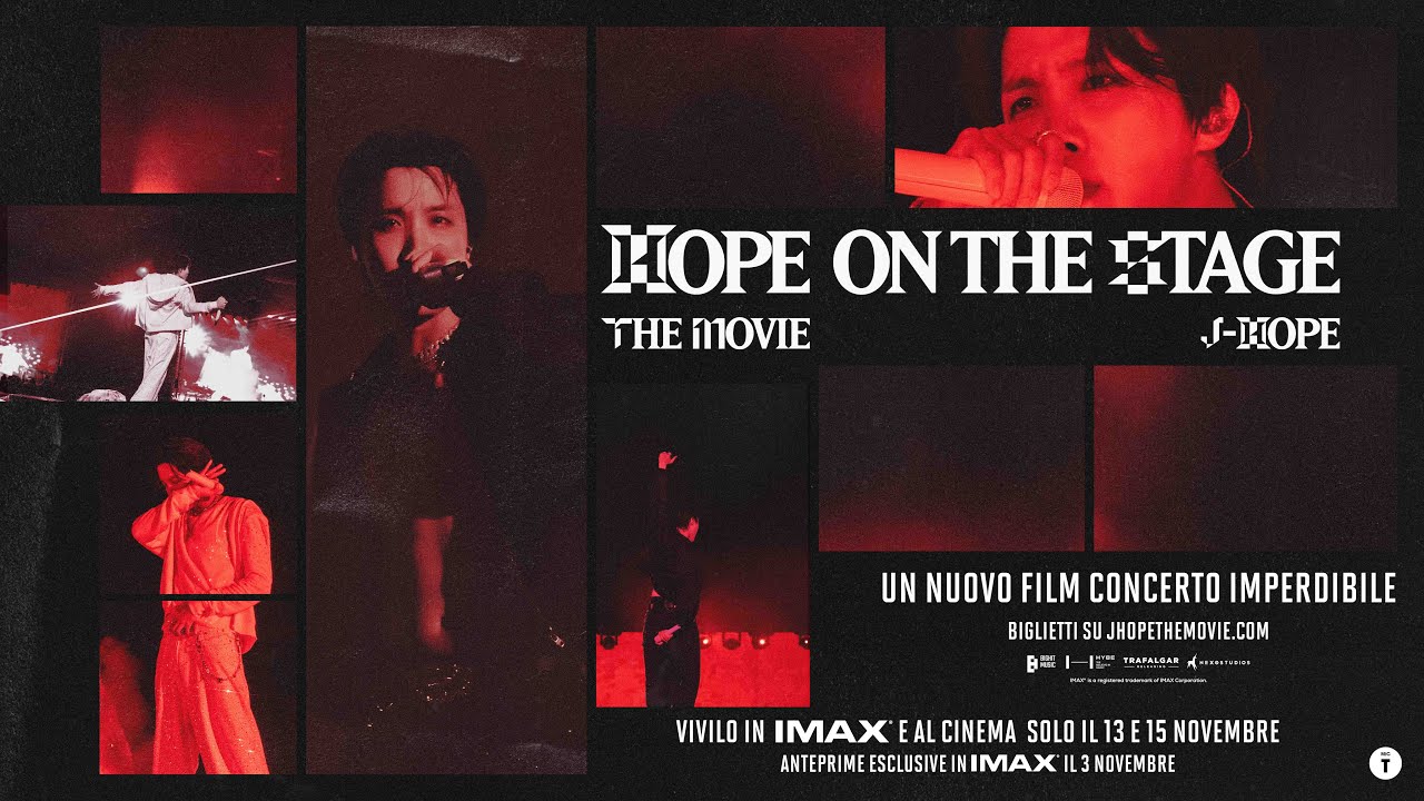 j-hope “HOPE ON THE STAGE” THE MOVIE – Il trailer ufficiale italiano