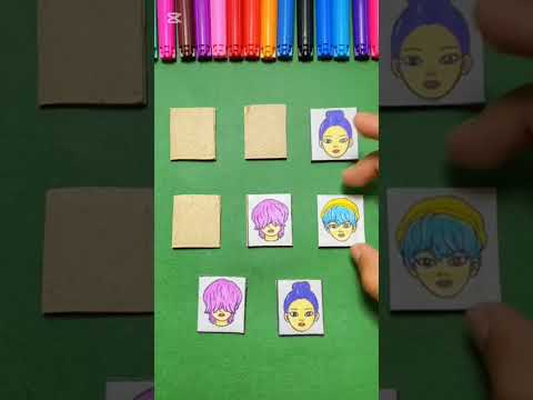 k pop AMAZING memory puzzle game challenge #trend #puzzle #shorts