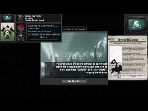 HOI4 TNO RUSSIAN REUNIFICATION THEME — SIBERIAN BLACK ARMY HEARTS OF IRON 4