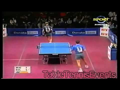 Timo Boll Vs Michael Maze : Round 1 [Pondus Cup 2002]