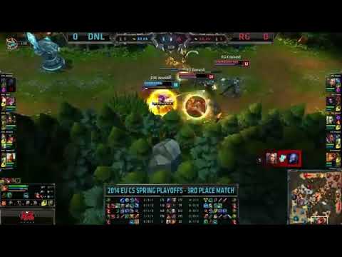 DNL Woolite Sivir VS RG Beansu Irelia Game 1 Highlights   EU CS 2014 Spring Third Place HQ