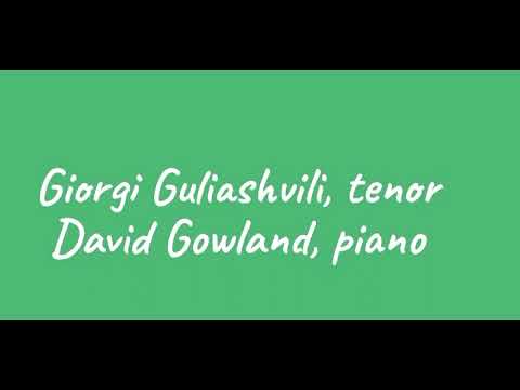 Giorgi Guliashvili performs Tormento by Francesco Tosti Thumbnail